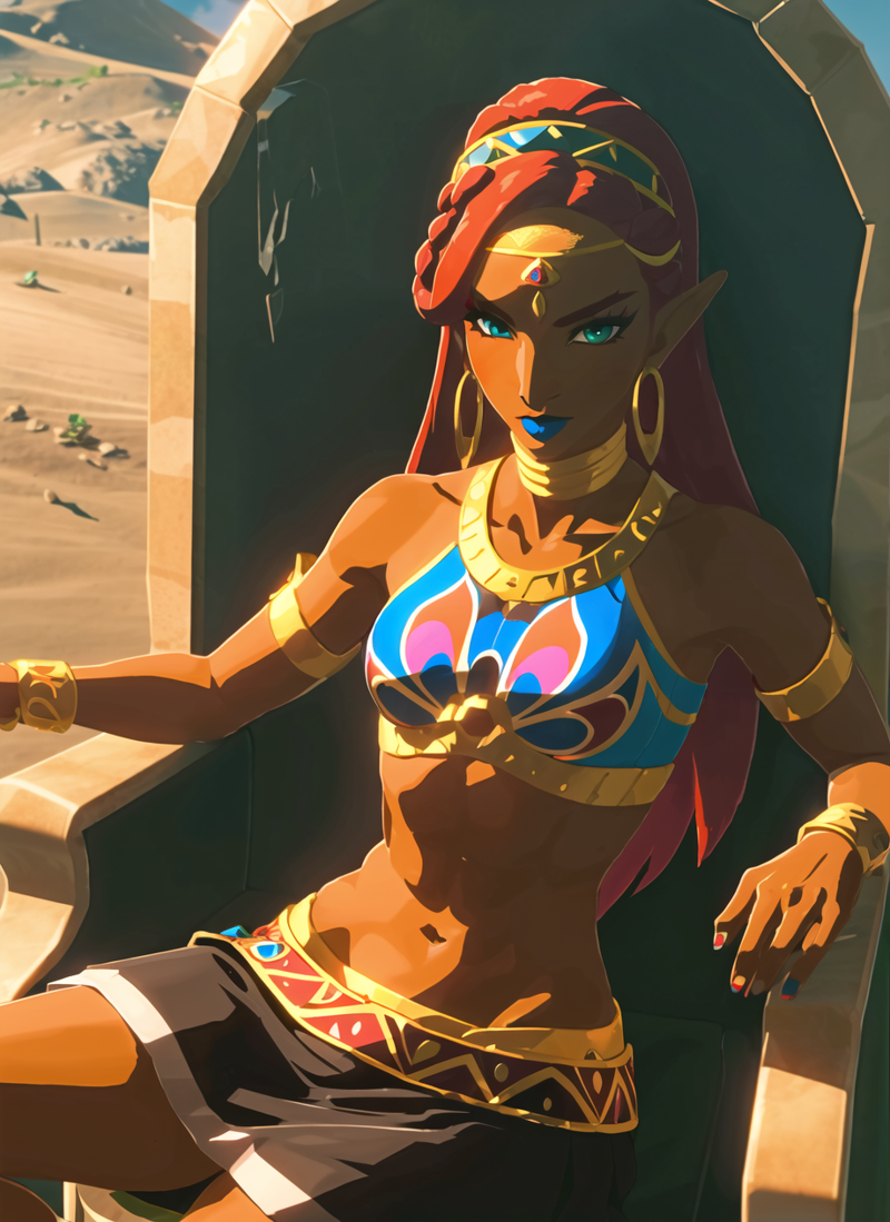 The Legend of Zelda Breath of the Wild Style LoRA offset